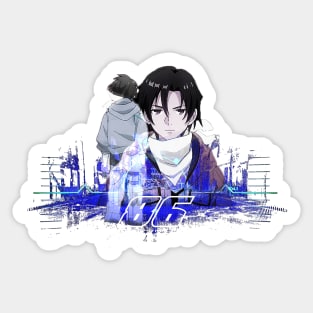 Eighty Six ''WAR WITHOUT CASUALTIES'' V1 Anime Sticker